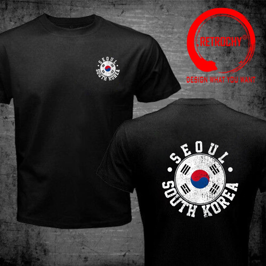 Street Fashion Of Seoul - Maglietta dal design divertente vintage effetto