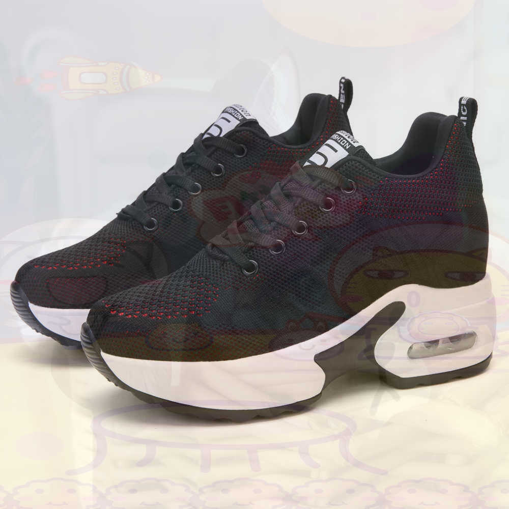 Street Fashion In Vietnam - Rosso Taglia 36 Scarpe Donna Tennis