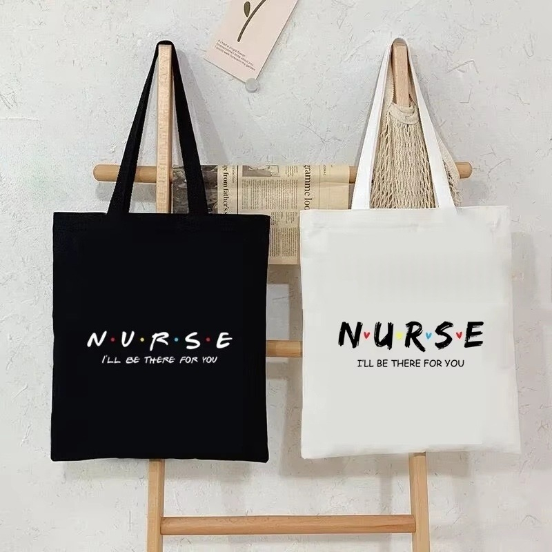Tote Bag Canvas Print - Borsa tote in tela da infermiera,