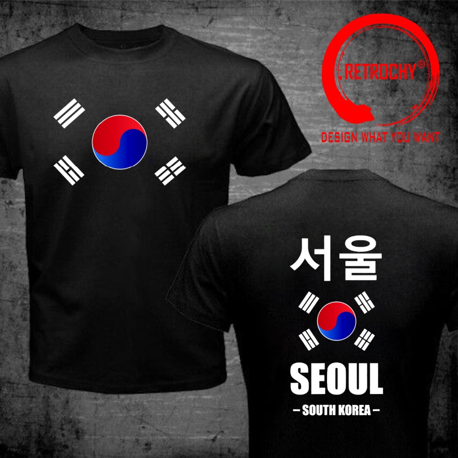 Street Fashion Of Seoul - Maglietta dal design divertente Seoul Südkorea