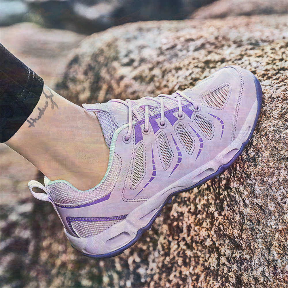 Street Fashion In Vietnam - Sumer Punta tonda Argento Sneakers Scarpe