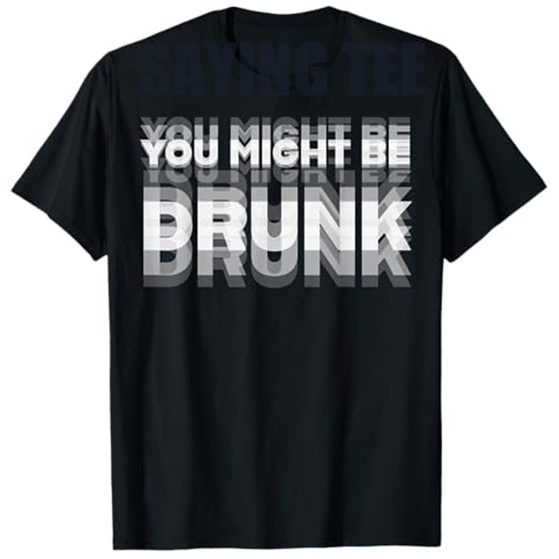 Street Fashion Asian Men - T-shirt divertente con umorismo sulle bevande,
