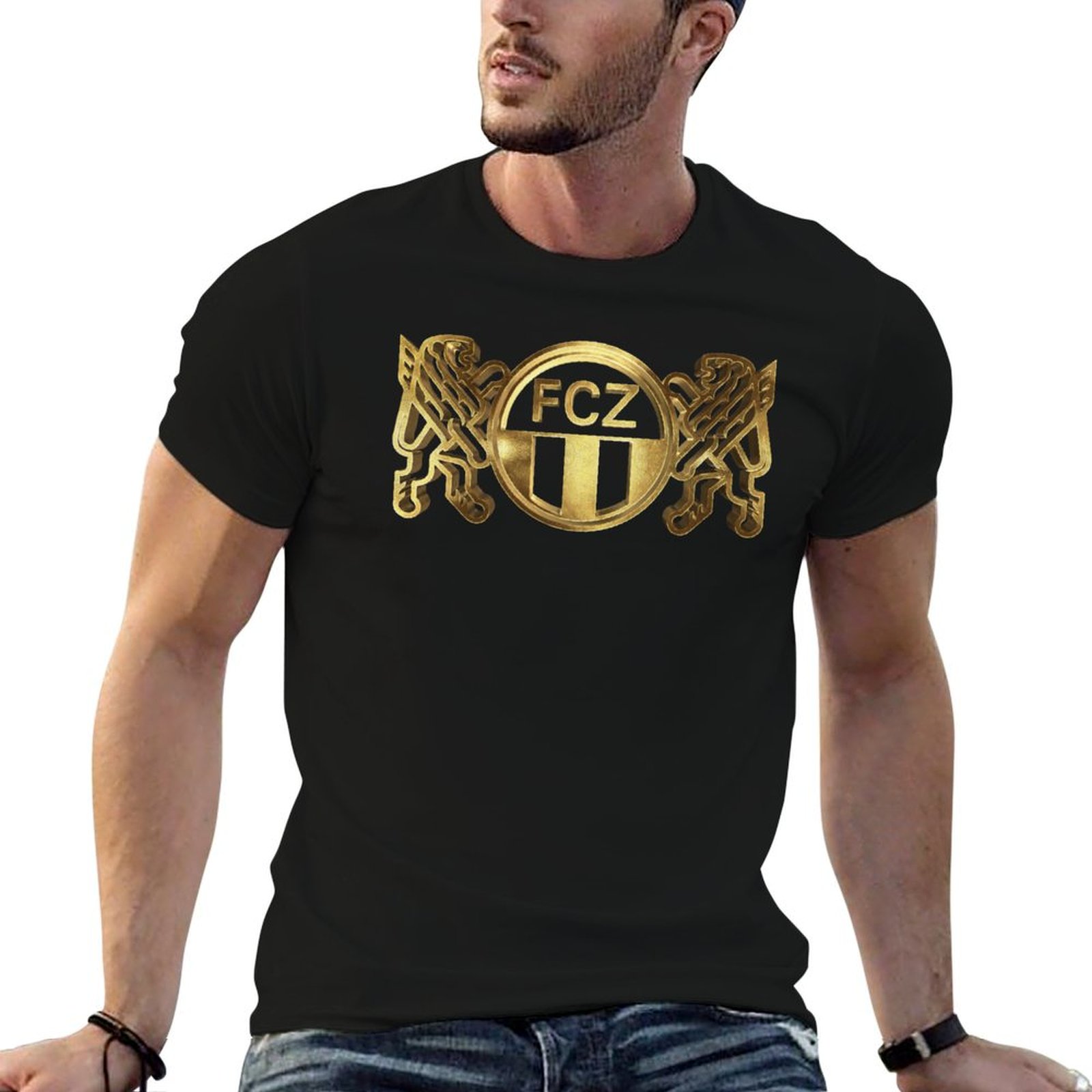 Street Fashion Zurich - T-shirt Golden Zurich Football Casuals Ultras