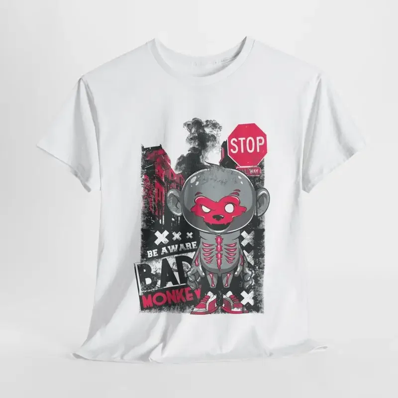 Street Fashion Urban - T-shirt da uomo Stylish Urban Monkey