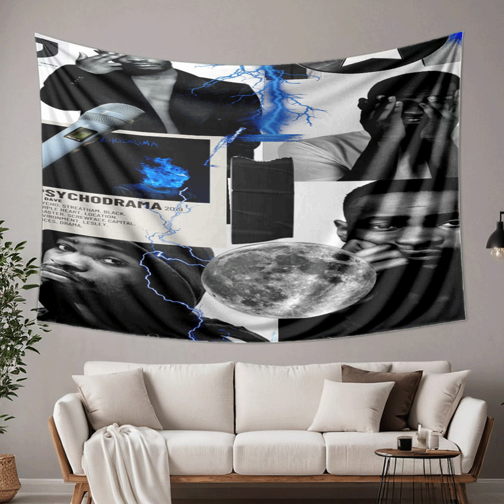 Street Fashion Events - Tapestry Digitale Artistico a Tema Rap