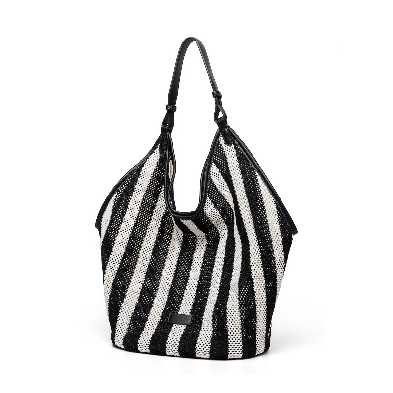 Borsa tote a righe in tessuto  - Tote Bag Canvas Print recensione e prezzo