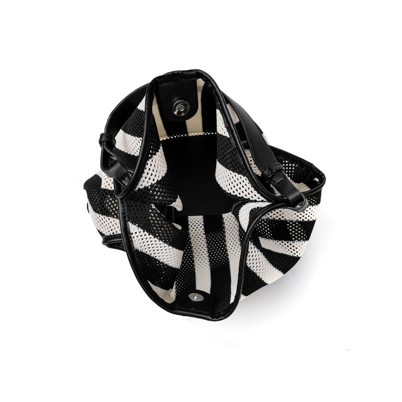 Borsa tote a righe in tessuto  - Tote Bag Canvas Print recensione e prezzo