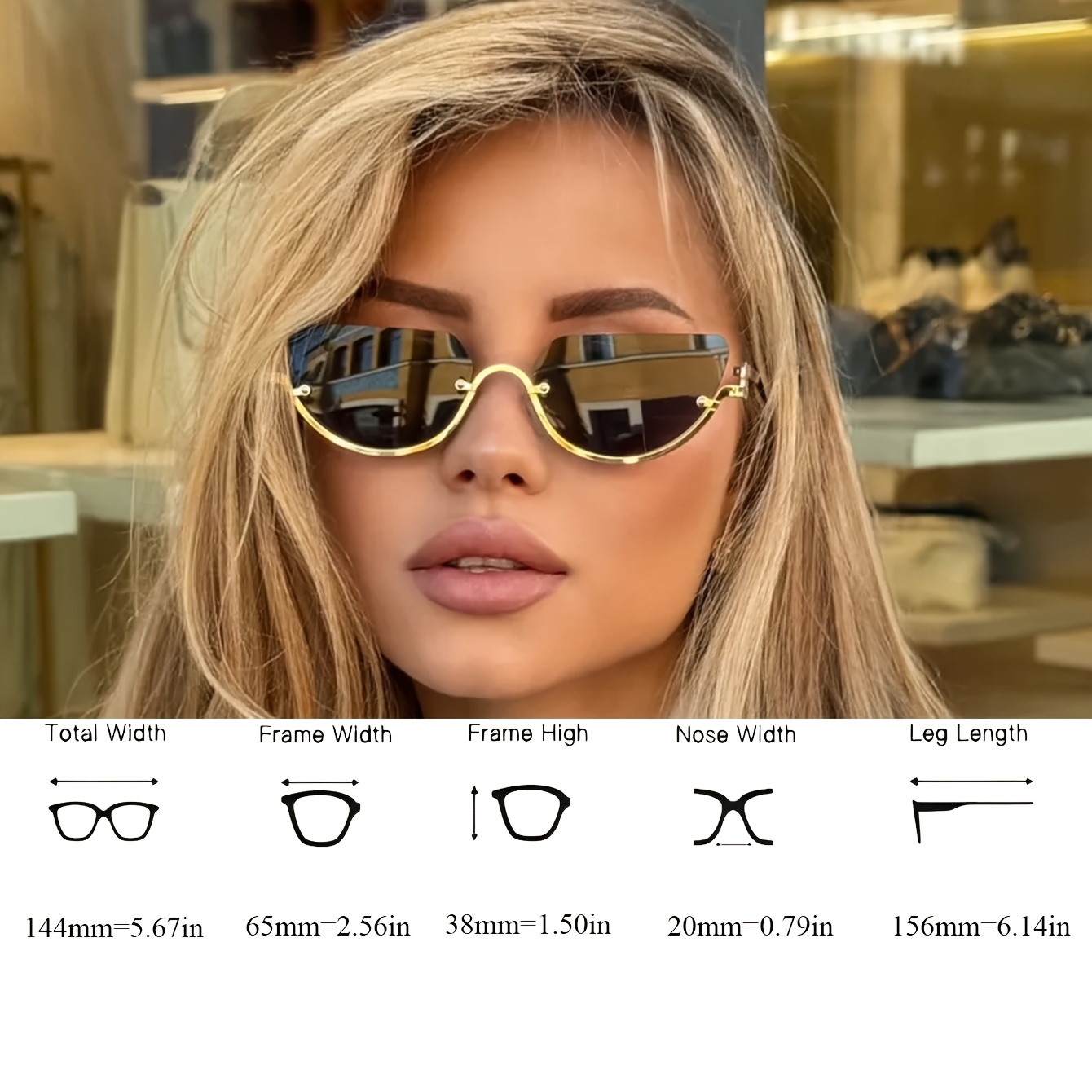 Occhiali da vista cat-eye retr - Street Fashion Week recensione e prezzo