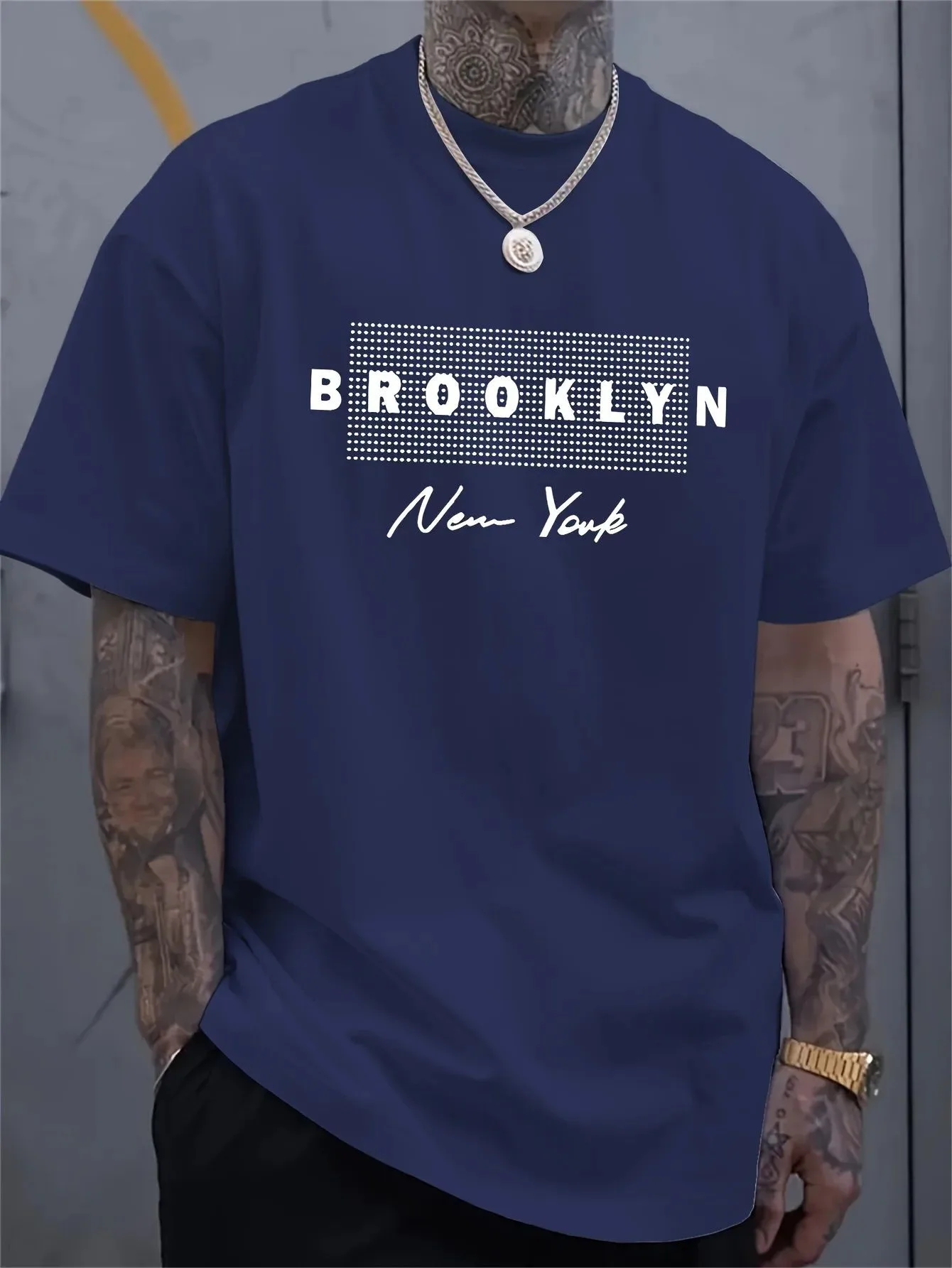T-shirt da uomo con stampa New - Street Fashion New York recensione e prezzo