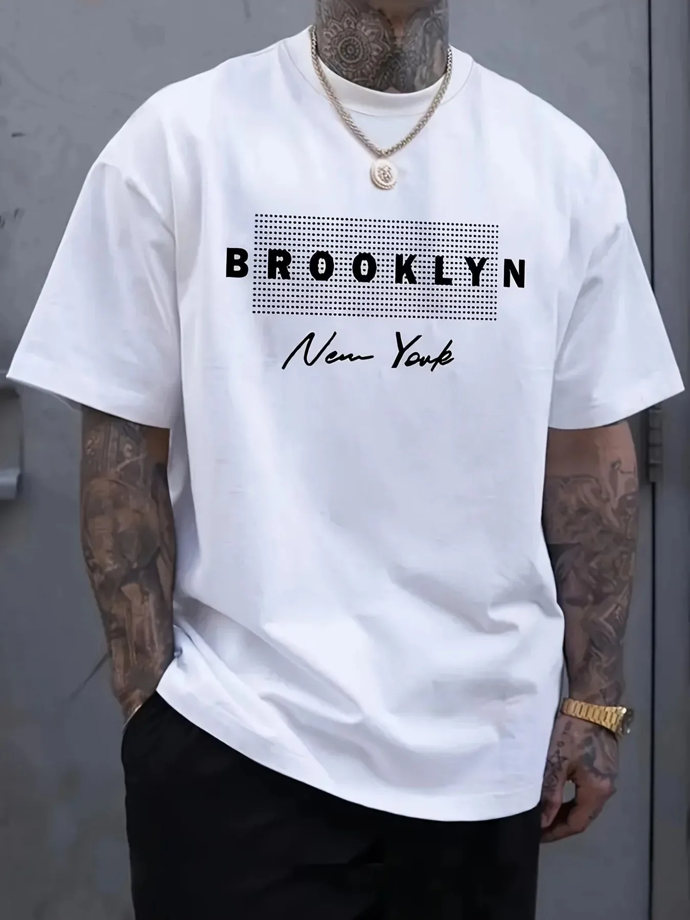 T-shirt da uomo con stampa New - Street Fashion New York recensione e prezzo