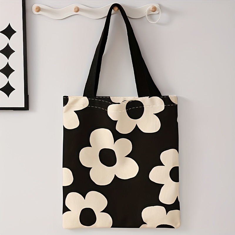 Borsa tote con stampa di fiori - Tote Bag Canvas Print recensione e prezzo