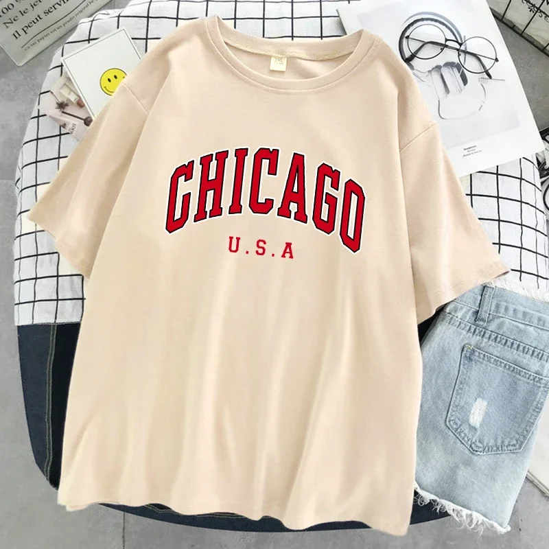T-shirt con stampa grafica del - Street Fashion Chicago recensione e prezzo