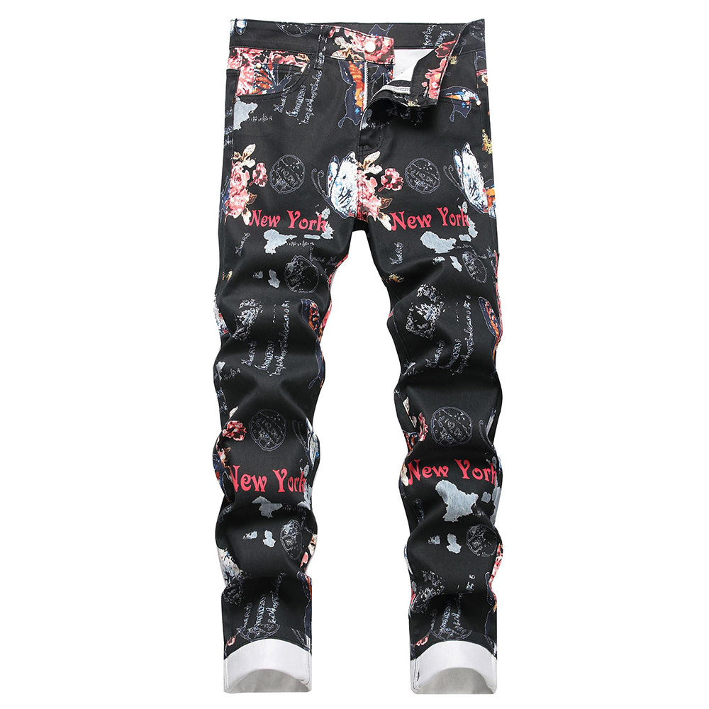 Jeans da Uomo con Stampa Digit - Street Fashion New York recensione e prezzo