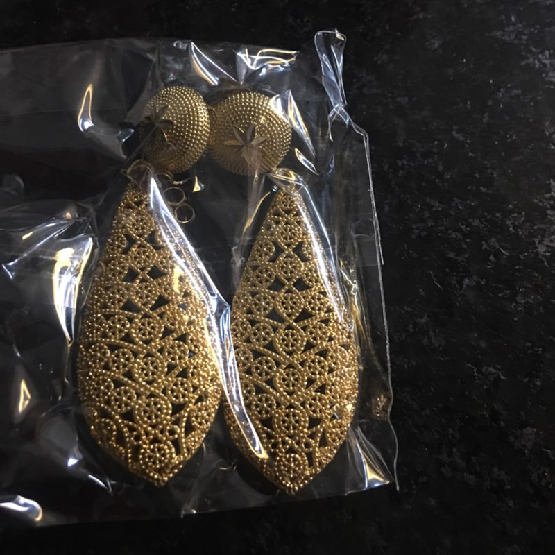 Orecchini alla Moda Stile Duba - Street Fashion Dubai recensione e prezzo
