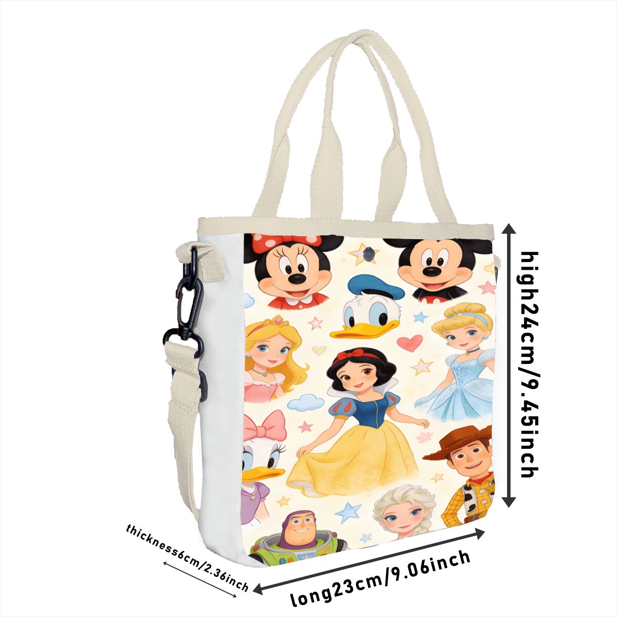 Borsa tote multifunzionale da  - Tote Bag Canvas Print recensione e prezzo