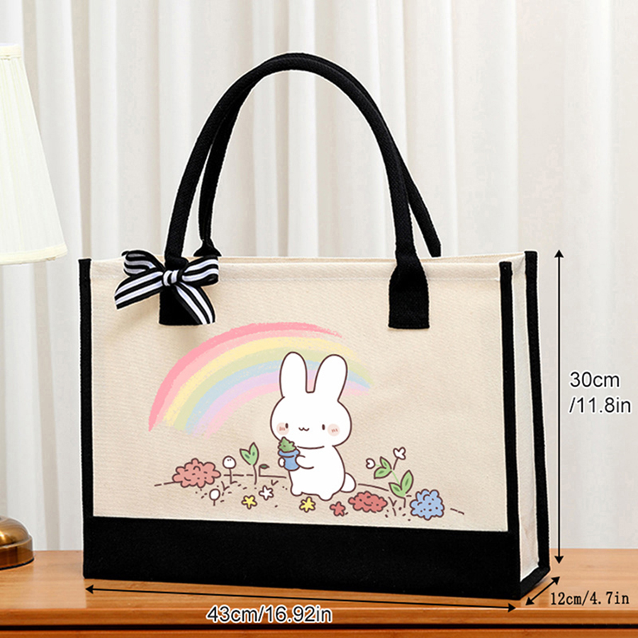 Borsa in tela bianca leggera c - Tote Bag Canvas Print recensione e prezzo