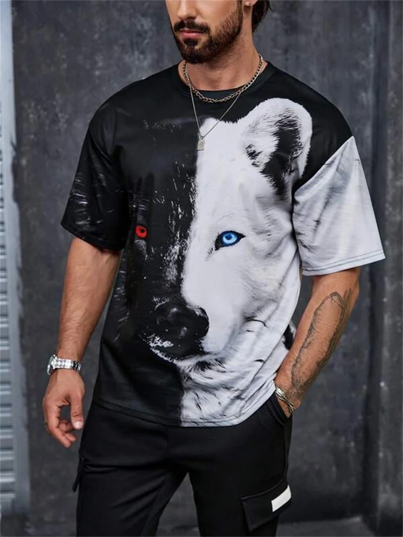 T-shirt da uomo con stampa num - Street Fashion Chicago recensione e prezzo