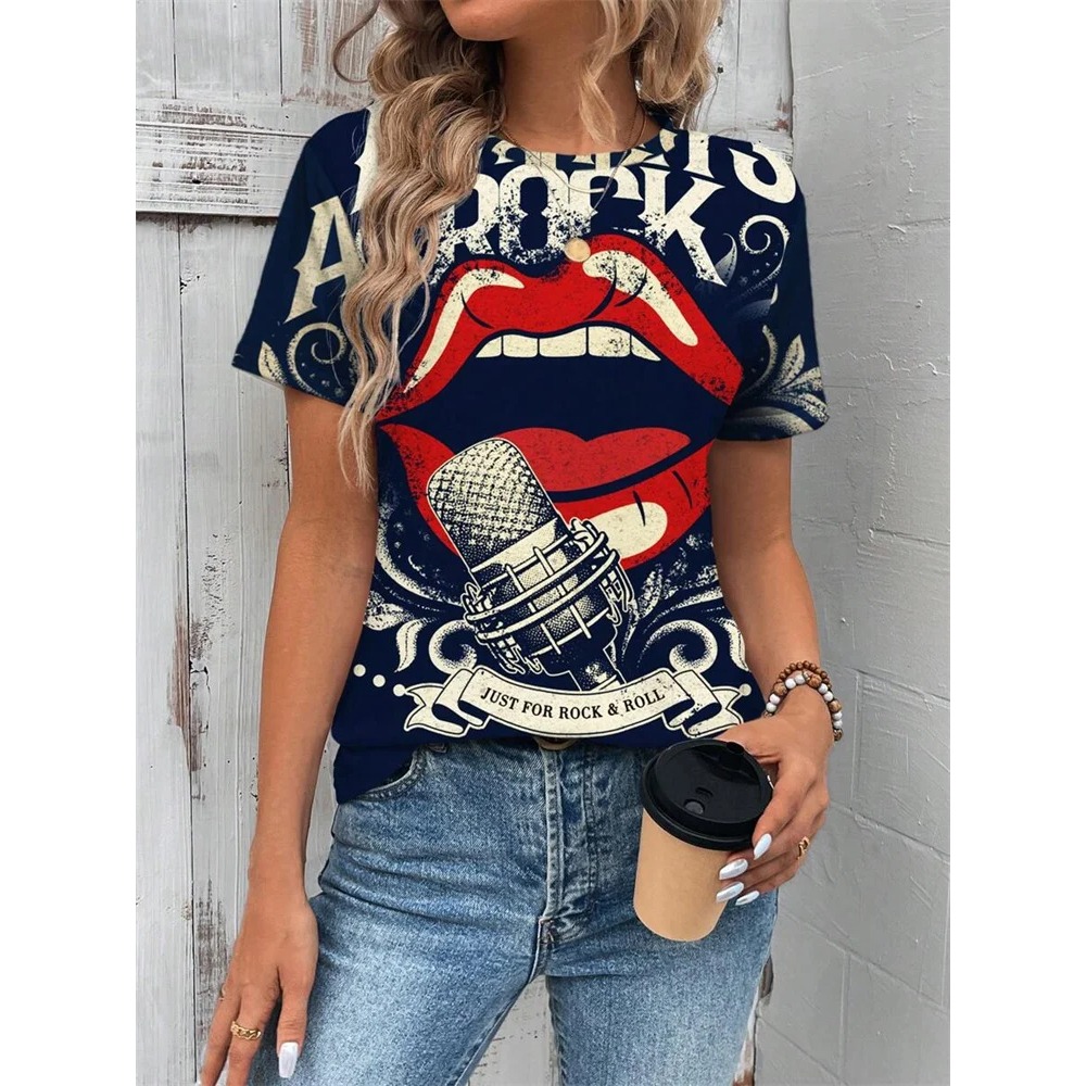 T-shirt da donna con stampa 3D - Street Fashion Urban recensione e prezzo