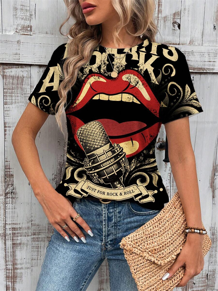 T-shirt da donna con stampa a  - Street Fashion Urban recensione e prezzo