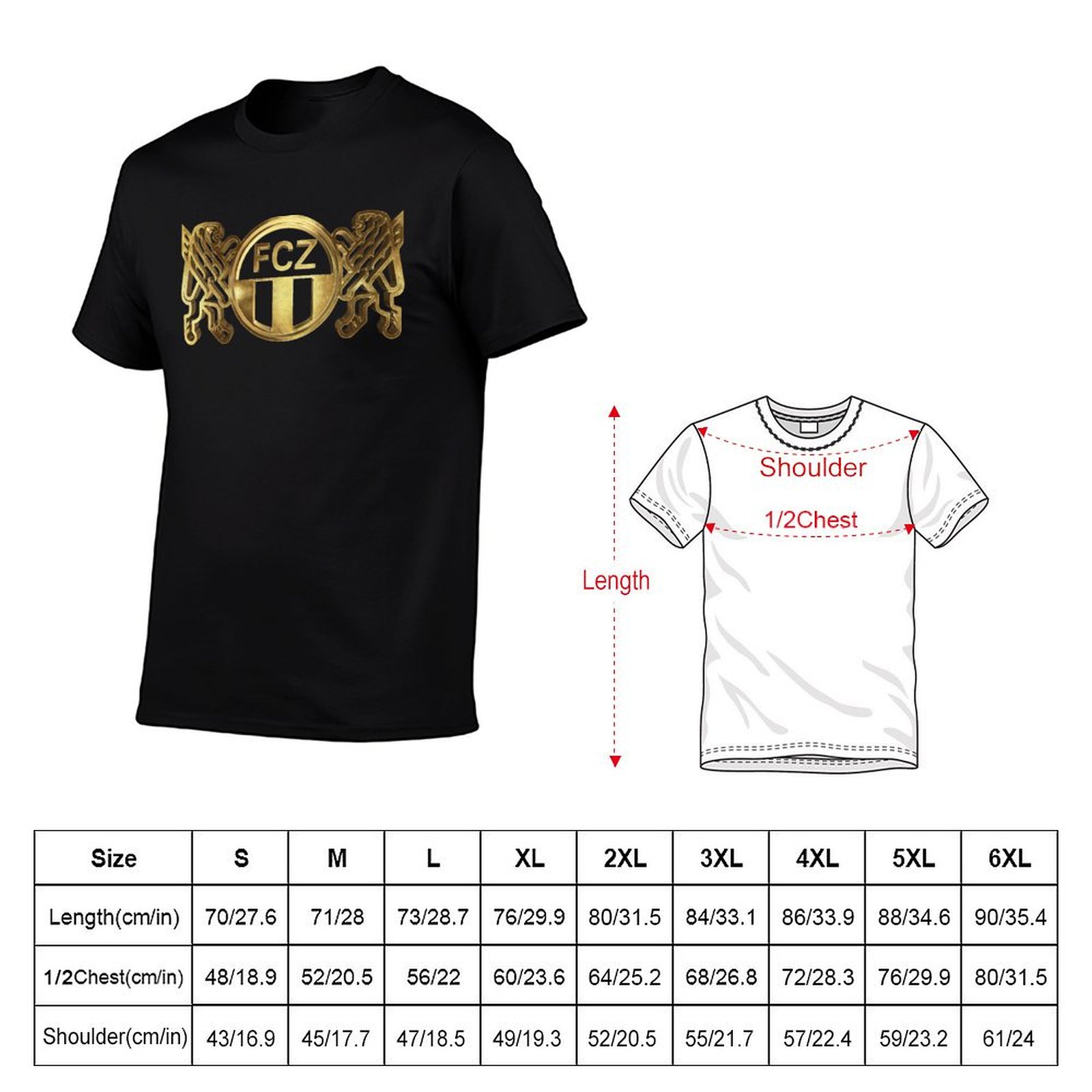 T-shirt Golden Zurich Football - Street Fashion Zurich recensione e prezzo