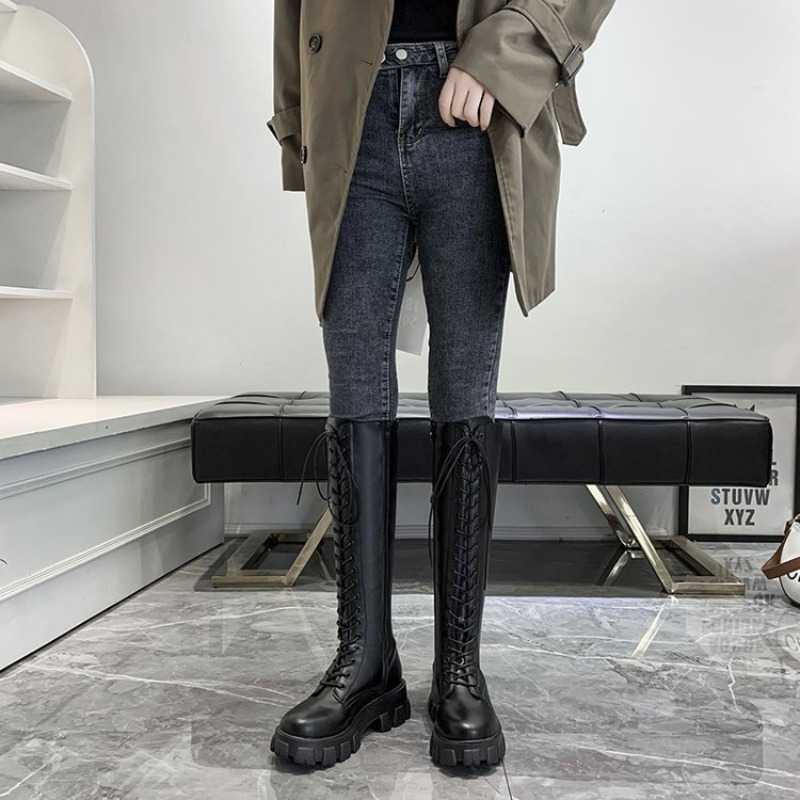 Stivali Alti da Donna con Lacc - Street Fashion Winter recensione e prezzo
