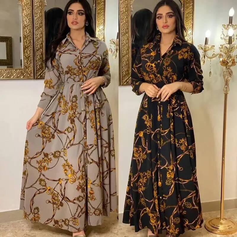 Abito Lungo Elegante da Donna  - Street Fashion Dubai recensione e prezzo